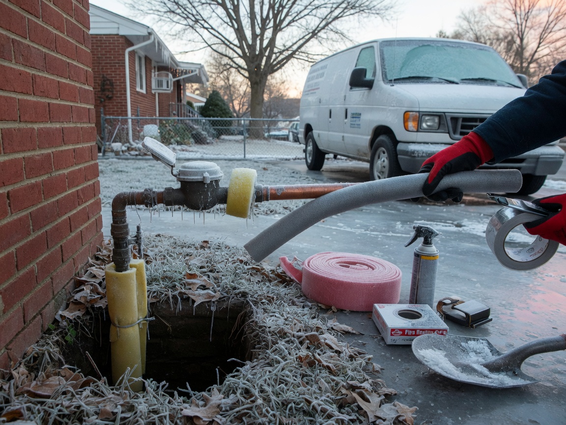 Preventing Frozen Water Lines During Manassas Winter Freezes